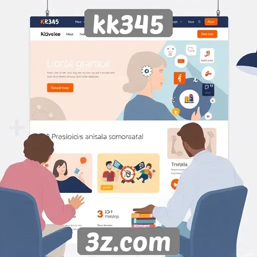 Experiência do usuário no site kk345